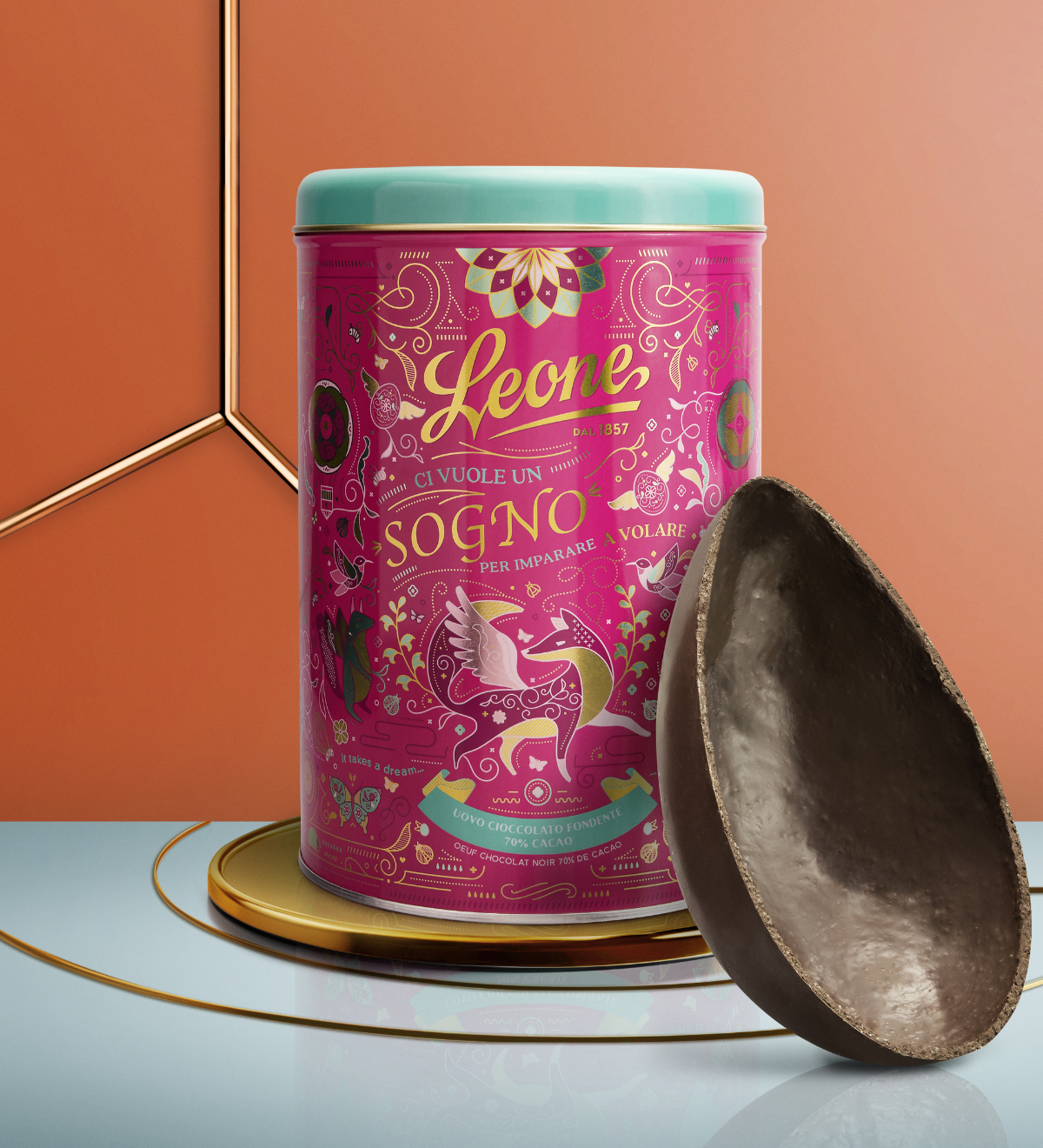 Uovo cioccolato Fondente 70%
