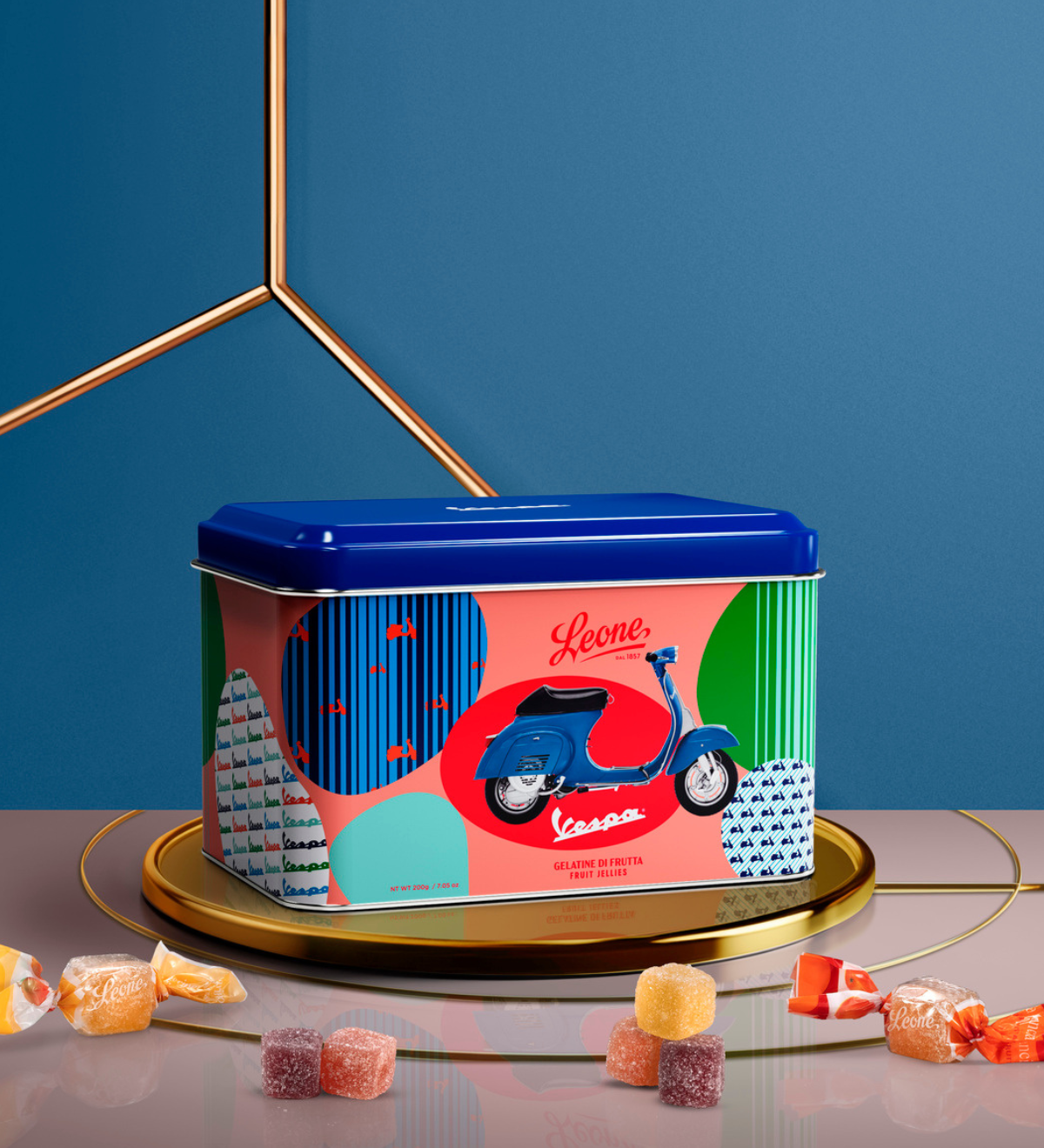 Latta Vespa Gelatine di Frutta