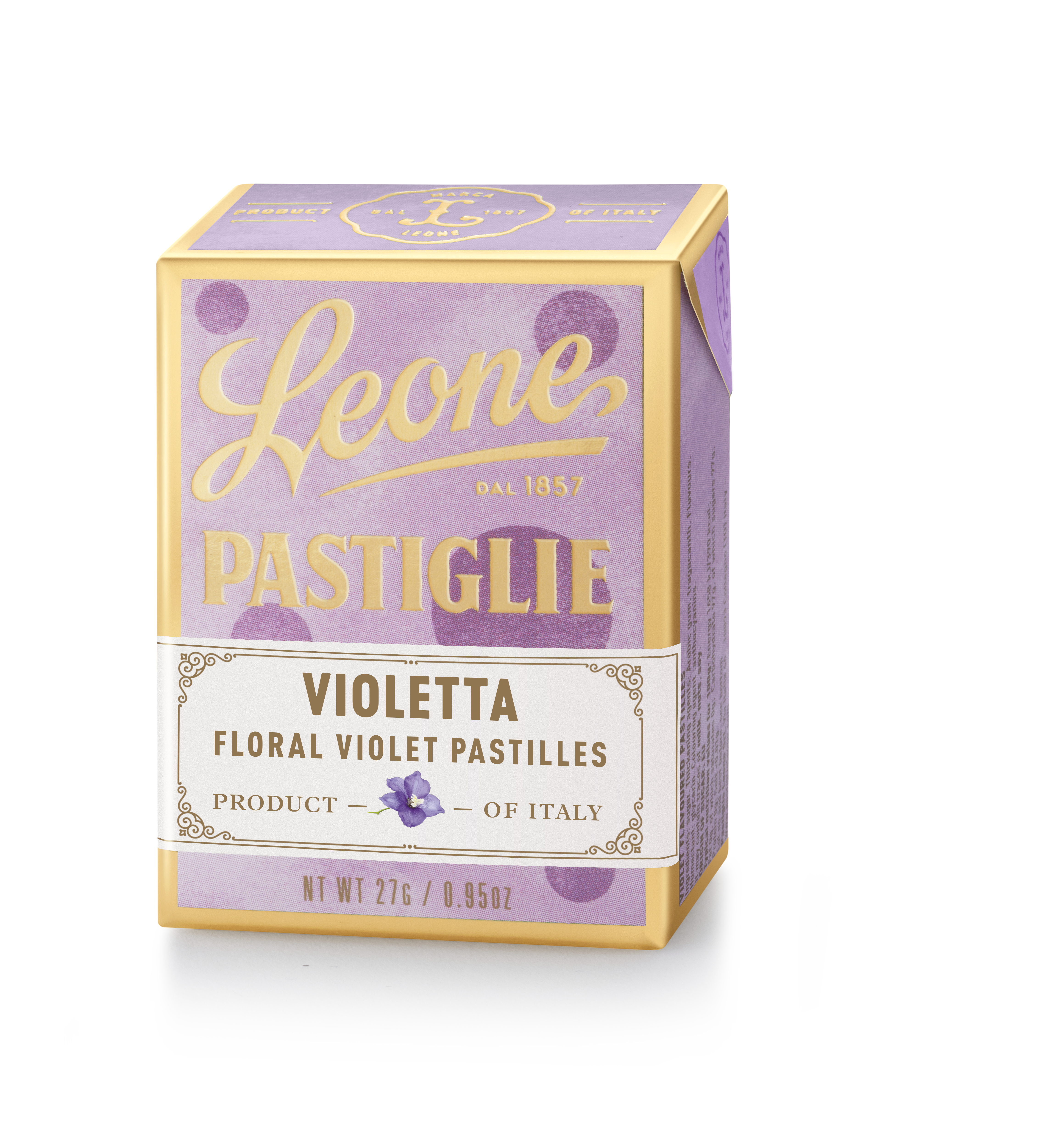 Mini espositore 18 scatolette Pastiglie Violetta 27g