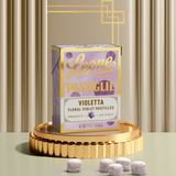 Mini espositore 18 scatolette Pastiglie Violetta 27g