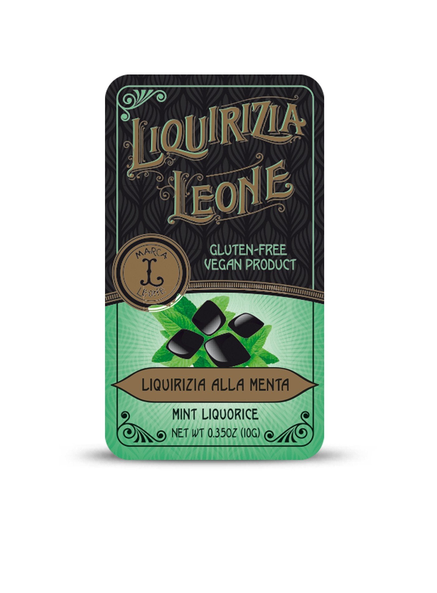 Mini espositore 24 Lattine Liquirizia Menta 10g