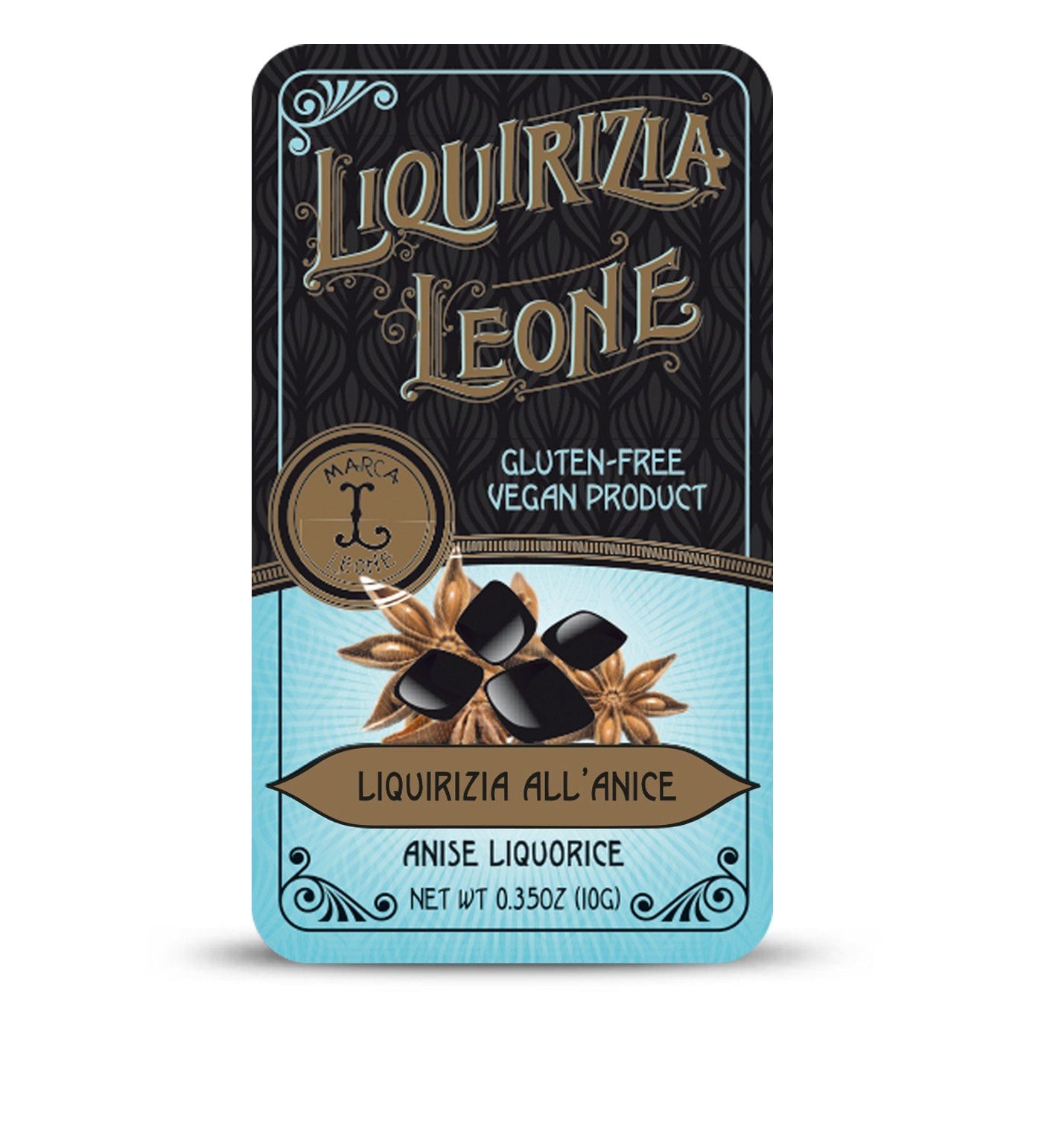 Mini espositore 24 Lattine Liquirizia Anice 10g