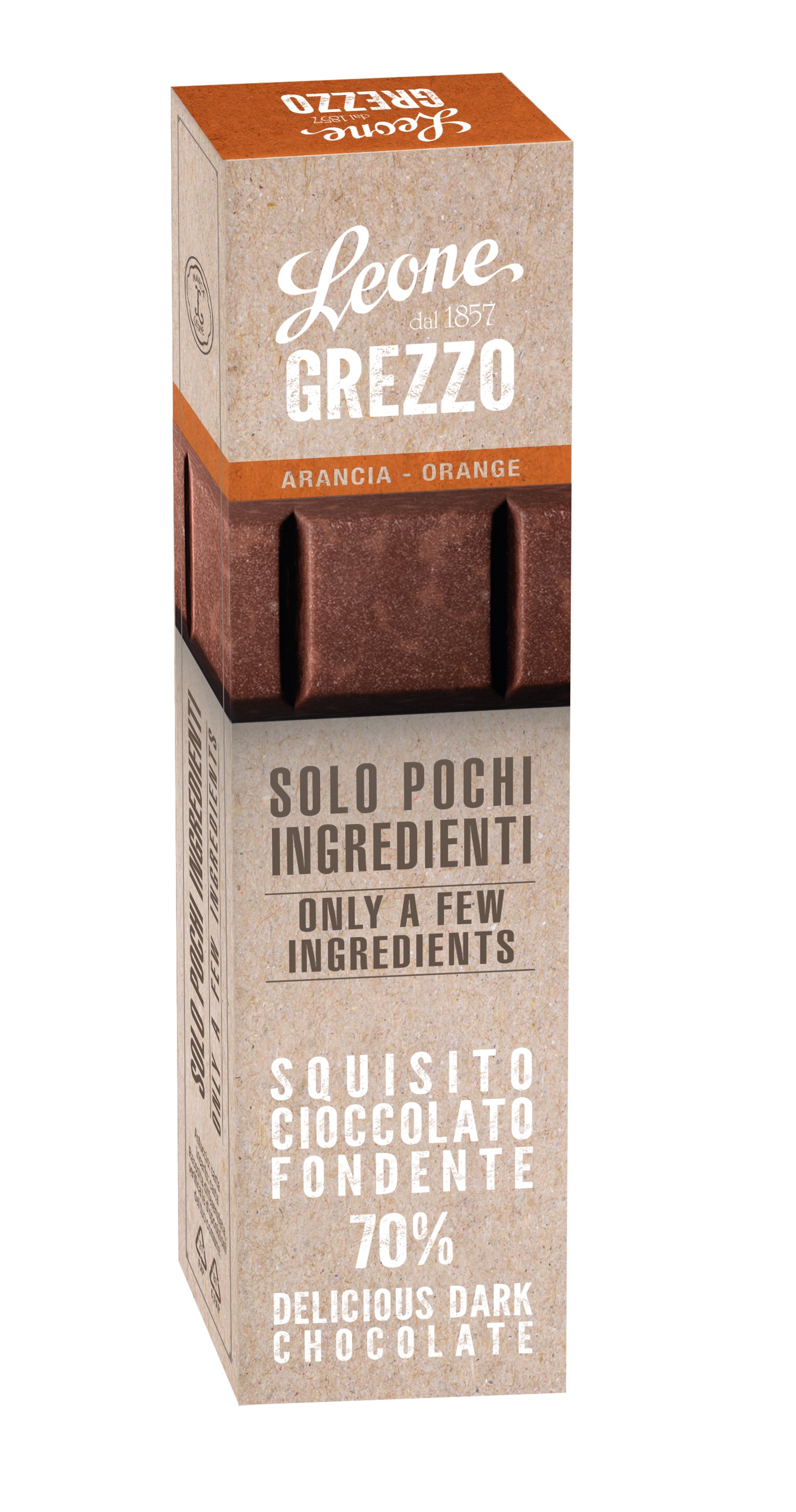 Espositore 24 Barrette Cioccolato Grezzo assortite